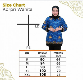 Baju Batik Korpri terbaru