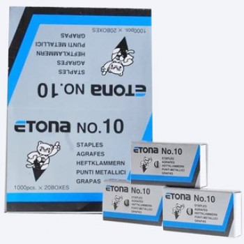 Isi Staples Etona no. 10 (Dos)