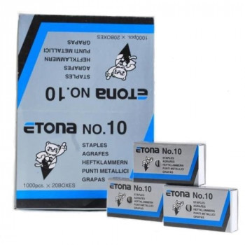 x Isi Staples Etona No. 10