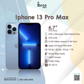 IPHONE 13 PRO MAX 128GB BLUE