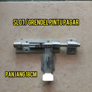 GRENDEL GEMBOK BESI BESAR 18 CM