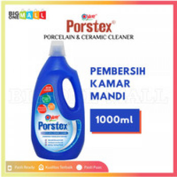 Porstex Botol 1000 ml, Cairan Pembersih Toilet dan Lantai Kamar Mandi