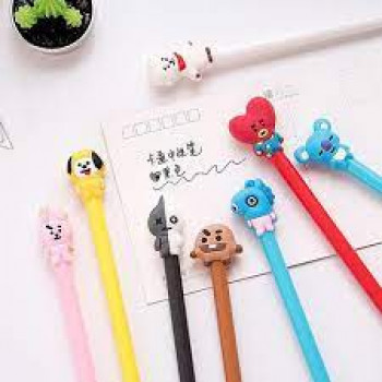 Pulpen Cute Characters Black ink Gel/Pen