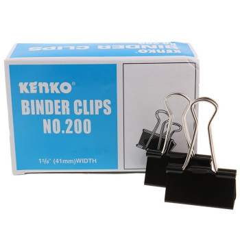 JEPIT KERTAS BINDER CLIPS 200