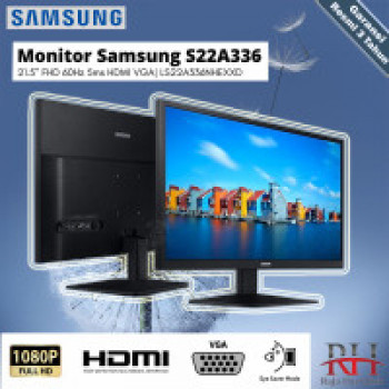 SAMSUNG LED 22" (LS22A336NHE) FHD 6.5MS - 60HZ 	BLACK - HDMI