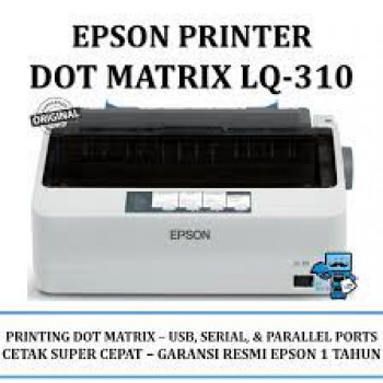 PRINTER DOTMETRIX EPSON LQ-310  LPT1 + USB *24 PINS