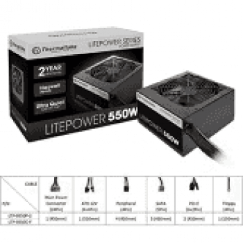 PSU THERMALTAKE LITEPOWER 550 WATT	80+