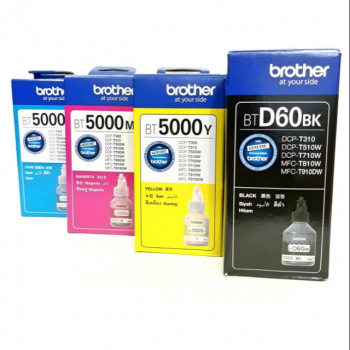 Tinta Printer Brother Hitam, Kuning, Merah, Biru