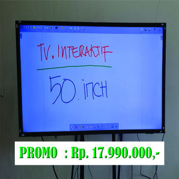 TV INTERAKTIF TOUCHSCREEN 50 INCI