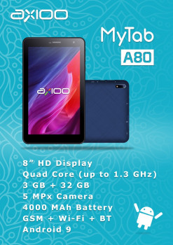 AXIOO MY TAB A80