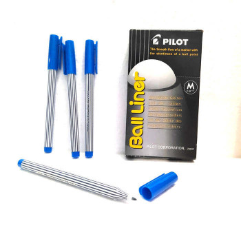 Ballpoint Pilot Balliner Biru/Hitam