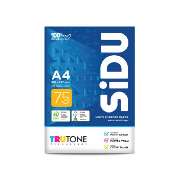 Kertas HVS A4  SIDU 75 Gram