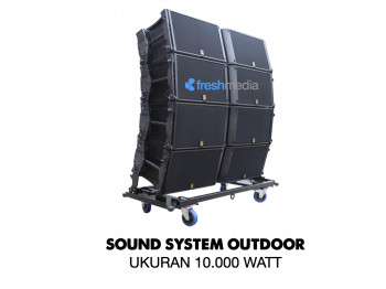 SEWA PAKET SOUND SYSTEM 10.000 Watt