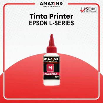 Tinta Amazink 100 Ml Magenta Untuk Printer Epson L Series