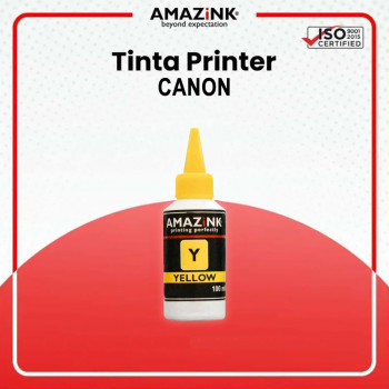 Tinta Amazink 100 Ml Yellow Untuk Printer Canon