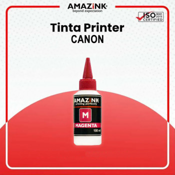 Tinta Amazink 100 Ml Magenta Untuk Printer Canon