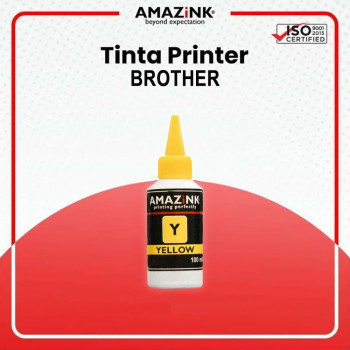 Tinta Amazink 100 Ml Yellow Untuk Printer Brother