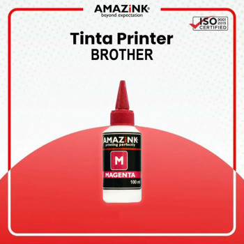 Tinta Amazink 100 Ml Magenta Untuk Printer Brother