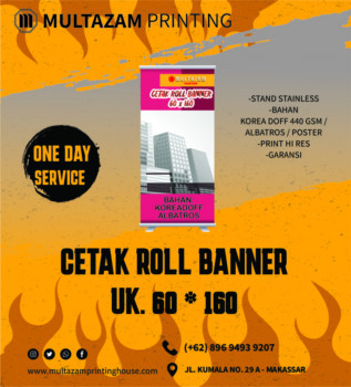 ROLL BANNER UK 60x160