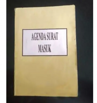 Buku Agenda Surat Masuk