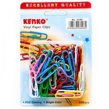 Paper Clips / Color Clips / Klip Kertas Kenko No.3100