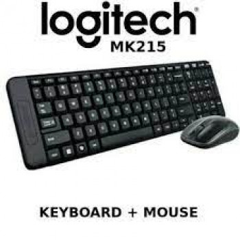 Logitech Keyboard+Mouse Wireless MK215