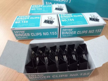 Joyko Binder Clip No. 155 / Penjepit 32 mm (12 pcs)