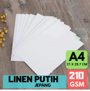 Kertas Linen Putih