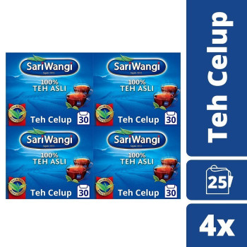 teh  sari wangi ( isi 25 celup )