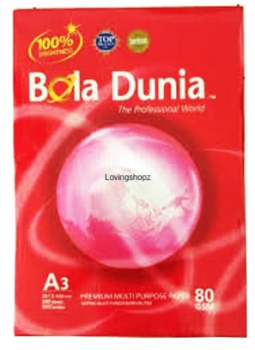 Bola Dunia (A3)  80  gsm