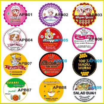 CETAK STIKER LABEL