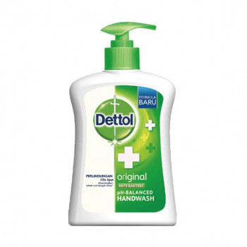 Dettol Hand Wash Original Anti Bacteri Pump 245ml | Sabun Cuci Tangan