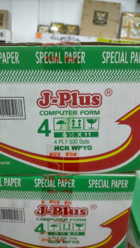 J-PLUS 9 1/2X11 4PLY NCR WP