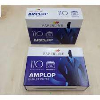 PAPERLINE AMPLOP PUTIH 110PPS POLOS