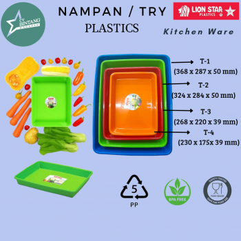 NAMPAN /TRY PLASTIK TIPE T-1