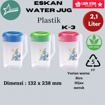 ES KAN WATER JUG PLASTIK K-3