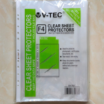 Clear Sheet Protector