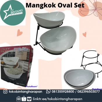 MANGKOK OVAL SET GBC-34/2 OV