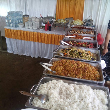 jamuan makan buffet /prasmanan  VIP