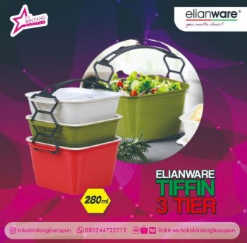 ELIANWARE 3 TIER TIFFIN