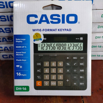 Kalkulator Casio Besar 16 Gigit DH-16