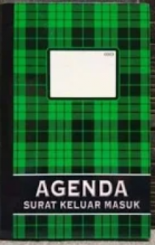 BUKU AGENDA KELUAR MASUK