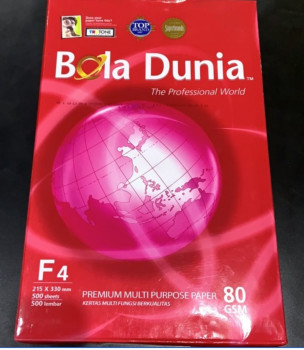 Bola Dunia Folio (F4) 80 gsm