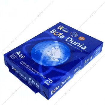 BOLA DUNIA KWARTO A4s 70 gsm