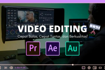 Jasa Produksi/Editing Video (Iklan, Promo, Testimoni, dll)