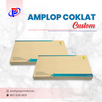 cetak AMPLOP COKLAT