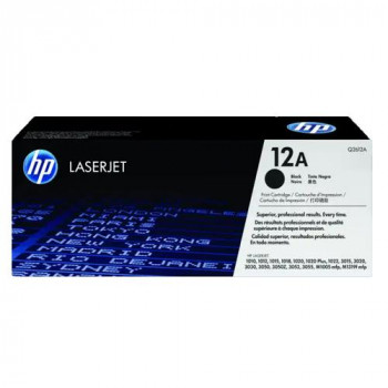 catridge HP black 12a