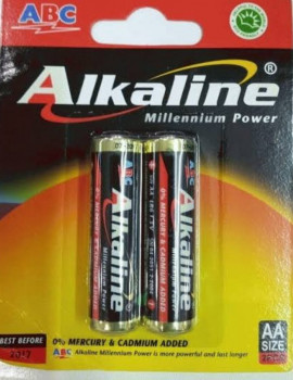 BATERAY AA          ALKALINE