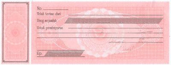 Cetak Blangko Kwitansi