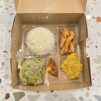 NASI BOX/NASI UDANG GORENG